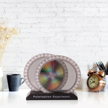 Light Polarization Demonstrator Physics Teaching Instrument Aids High Precision color