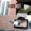 Mini Car Clock Car Dashboard Clock Vehicle Electronic Digital Thermometer/ Clock B 6