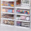 Desktop Storage Box Plastic Stationery Organizer Clear Makeup Organizer for Home Pink 5 1