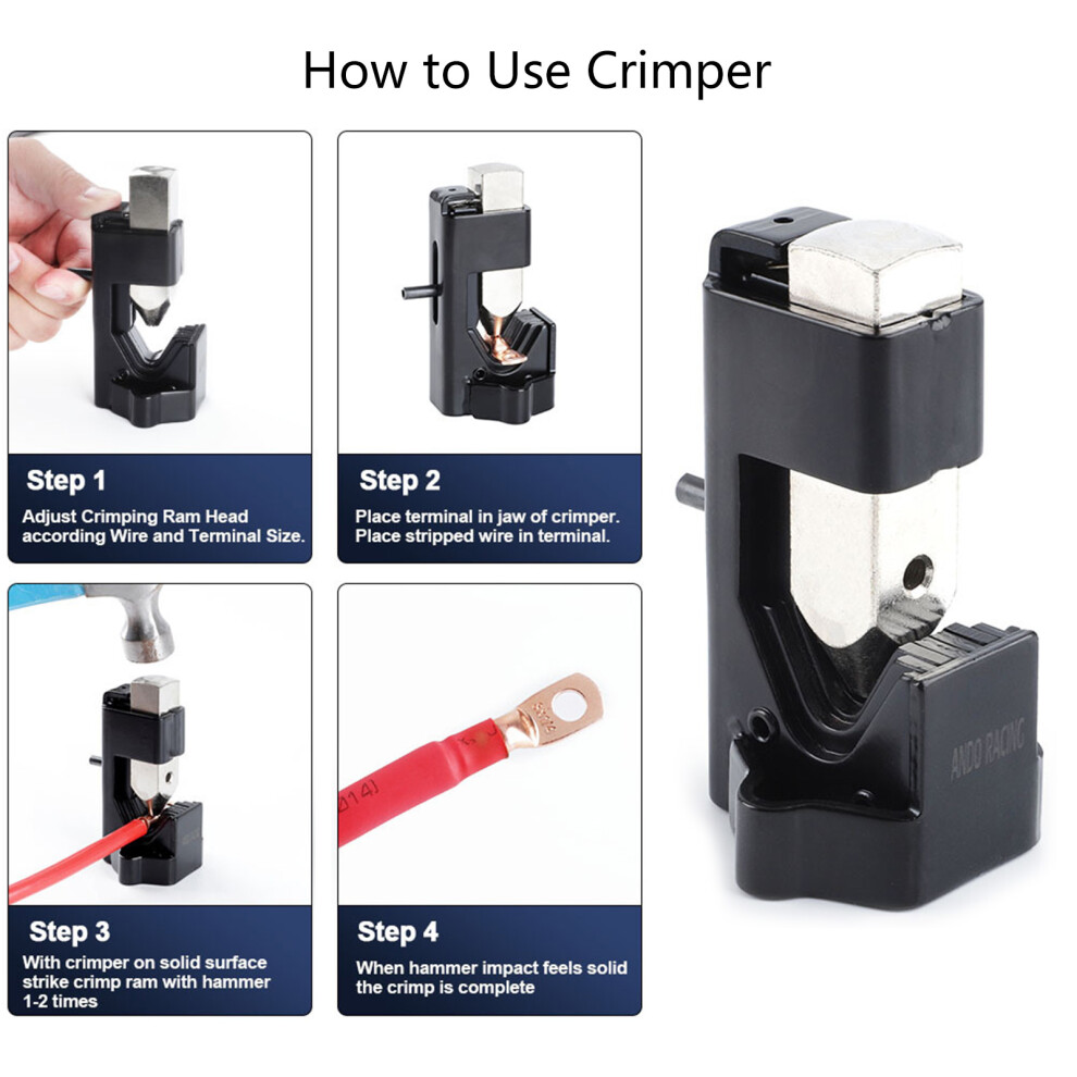Crimping Tool For Battery Terminals Wire Battery Terminals Crimping Plier 7754005103329