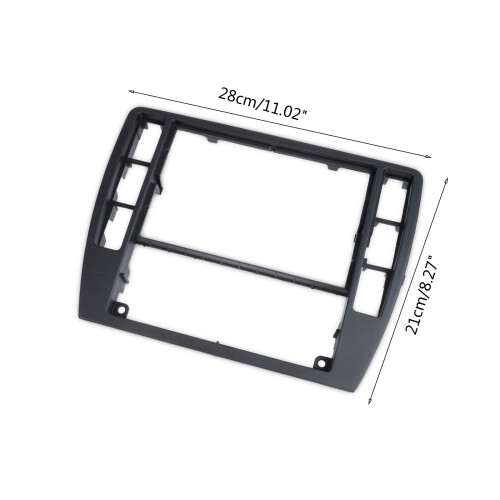 Lightweight  Bezel Panel Stereo Cover Center Console Panel Trim for B5 01-05 2
