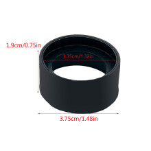 28mm-37mm Microscopes/Telescope Eyepiece Rubber Eye Cup Eye Shield No. 2 foldable large
