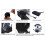 Motorcycle Bluetooth-compatible Helmet Intercom Clip Mounting Bracket for V4 V6 4