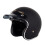 Universal 3 Snap Button Visor Flip Up Wind Shield Anti-UV for Motorcycles Helmet Black 5