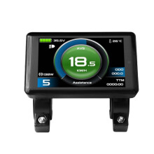 LCD KT-TF02H Color Display E-Bike Lithium Battery Conversion Accessorie with Waterproof Connector