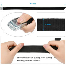 10Pcs Fastening Strap Luggage Tied Rope Stacking Banding Belt for Bike Motorbike