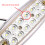 12V / 24V LED Side Marker Lights Car External Lights Warning Tail Light Yellow Always on 6