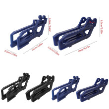 High Strength Chain Guard for YZ125 YZ250 WR125 Motorcycles Reduces Noise & Wear Black A