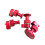Car Aluminum Dent Repair Puller Head Adapter Pulling Tabs Glues Tabs Dent Removal 6