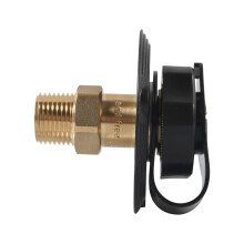 Motorhomes Water Inlet With Brass Check Valves Leak Resistant Easy Installation White