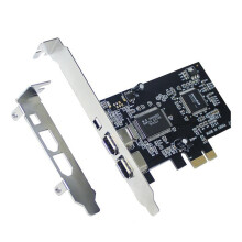 Karta PCI-E PCI Express FireWire, Karta Kontrolera IEEE 1394 z Kablem Firewire, do Transmisji Wideo, Audio Itp