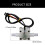 Flow Meter Fluidmeter Counter for Water Purifiers Hall Effect Flow Small hole 0.1 to 1. 1