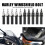 Upgraded Windshield Bolt Screws set Durable Windshield Mounting Hardware Set Plating 4