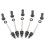 Upgraded Windshield Bolt Screws set Durable Windshield Mounting Hardware Set Plating 5