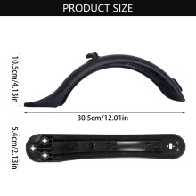Electric Scooter Mudguard Flexible Attachment for M365 Outdoor Riding Green
