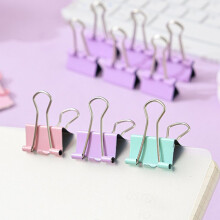 Magnets Push Pins Multifunctional Paper Clips Pencils Cartoon Notebook Eraser Purple