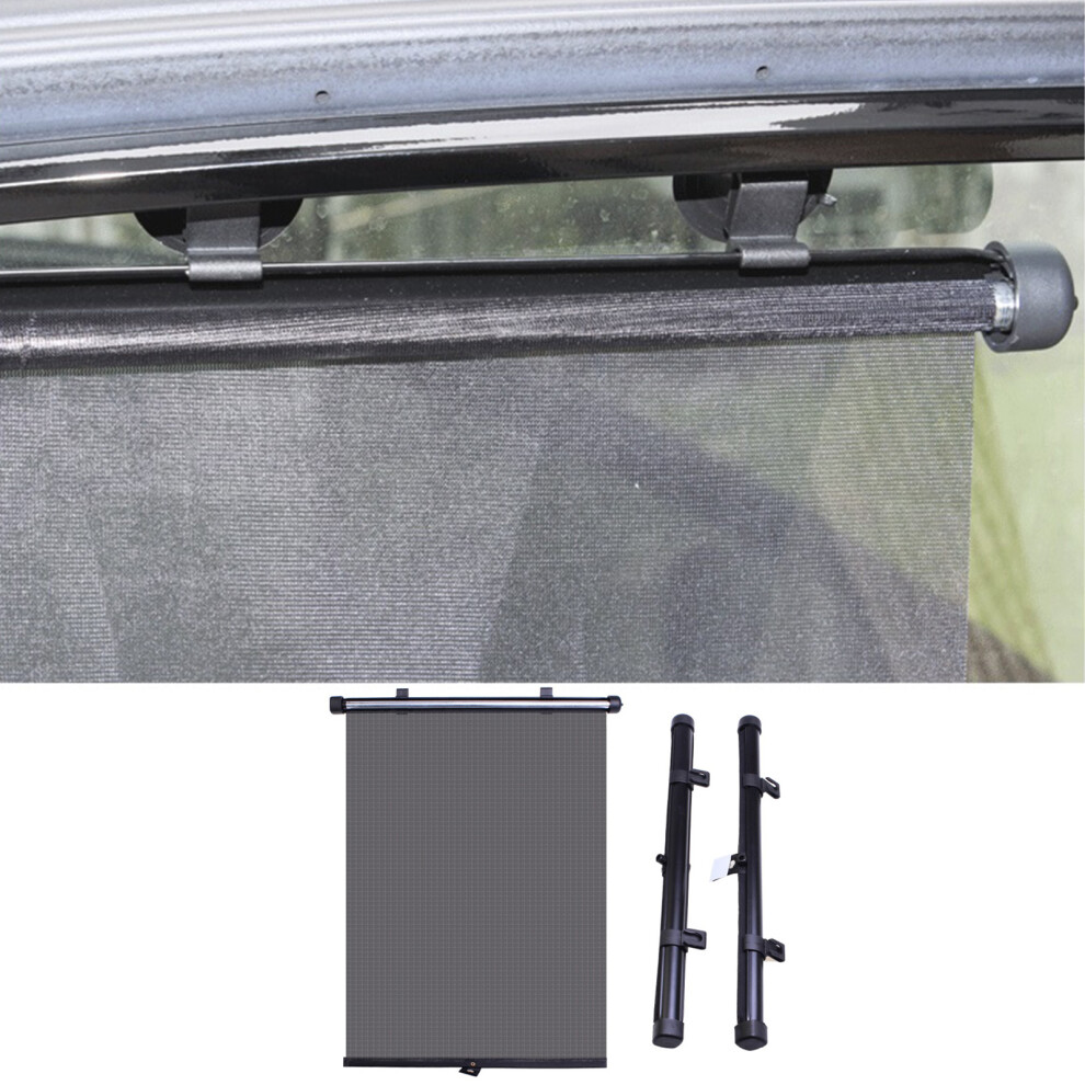 Universal Car Window Shade Breathable Mesh Car Roller Window Sunshade 7754005198790