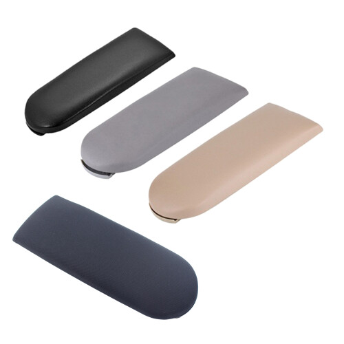 Upgraded Center Console Lid Storage Solution Central Armrest Box Cover for B5 Black 1