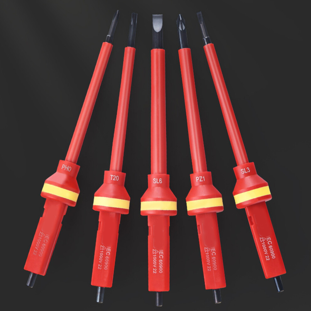 13Pcs Insulated Screwdriver Precisions Magnetic Bit Electrician Repair Hand Tool 7754005048521