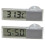 Mini Car Digital LCD Clock/Temperature Display Electronic Clock / Thermometer A 2