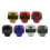 2x Universal Motorcycle Falling Protector Explosion-proof Front Fork Cups Slider Red 2
