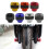 2x Universal Motorcycle Falling Protector Explosion-proof Front Fork Cups Slider Red 3