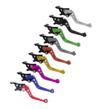 Double Disc Brake Handle Lever Adjustable Motorcycle Replacement Accessories Green