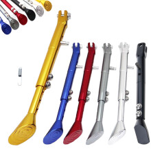 Motorcycle Kickstand Motorcycle Foot Side Stand Nonslip Parking Foot Support Blue