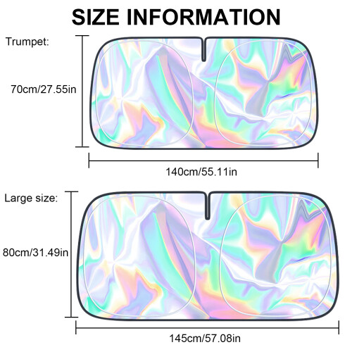 Foldable Auto Car Front Window Windshield Sun Shade Cover Visors UV Block large
