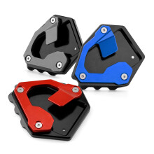 Foot Side Stand Pad Plate Kickstand Enlarger Support Extension for CRF1000L Red