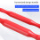2Pcs Hand Lapping Grinding Stick Tool Set Double Ended Valves Lapper Kit 10