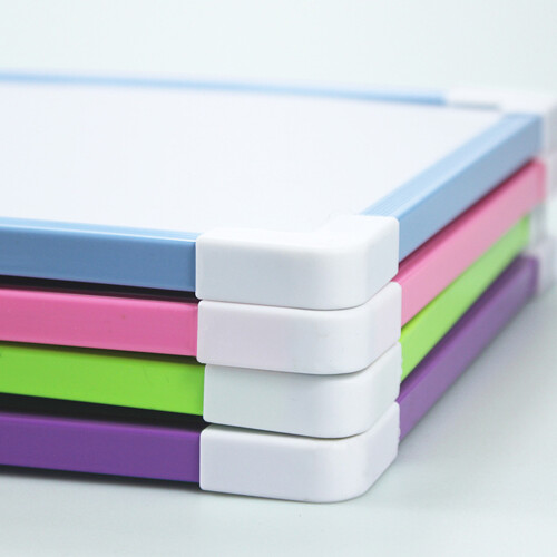 Magnetic Whiteboard Double-Sided Writing Board for Display Notes Memos Pink