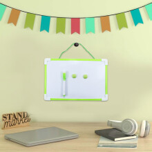 Magnetic Whiteboard Double-Sided Writing Board for Display Notes Memos Purple
