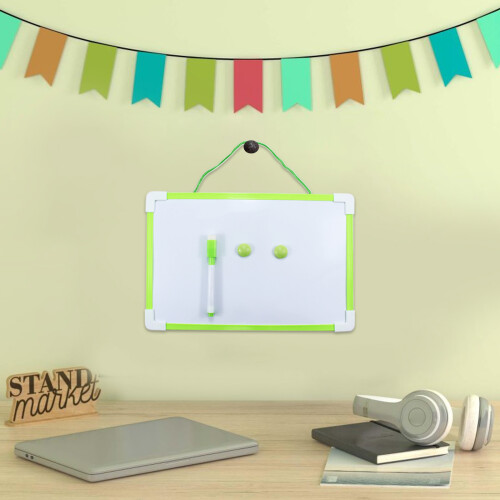 Magnetic Whiteboard Double-Sided Writing Board for Display Notes Memos Purple
