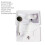 Conveninet RV Trailer Exterior Shower with Seperate Switch Adjustable Sprayer 7