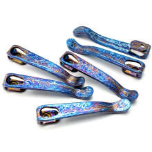 Precise Crafted Metal Cutter Back Clip for Cutter Enthusiasts Professional Tiger Pattern