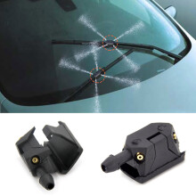 Front Windshield Sprayer Washer Wiper Nozzle Sprinkler Water Spout Outlet