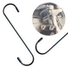 2Pcs Brake Caliper Hanger, Hooks with Rubber Tips Automotive Tool Repair Tools Black