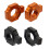 Rear Fork Adjusters Regulator Sliders Tuning for Motorcycle Riding Experience 2x Black 2