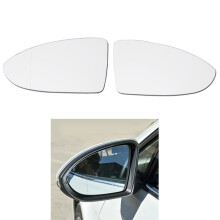 Auto Replacement Accessories for Golf MK7 Rear View Side Door Wing Mirror Glass R