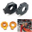 Rear Fork Adjusters Regulator Sliders Tuning for Motorcycle Riding Experience 2x Black 6