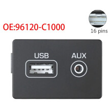 Auxiliary Input Jacks Assembly Sound Interfaces for IX25 96120C1000 96120-C1000