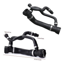 Cooling Water Hose Inlet Pipe For E60 530D 17127546064 Water Tank Radiator Tube