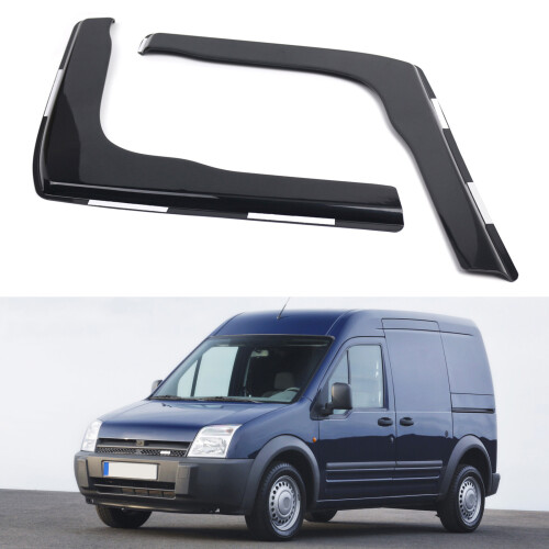 1 Pair Exterior Mount Vent Visors Side Window Wind Deflectors Rain Guards Shield 1