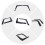 1 Pair Exterior Mount Vent Visors Side Window Wind Deflectors Rain Guards Shield 9
