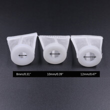 Fine Mesh Disposable Gravity Feed Spray Guns Paint Strainer Reduce Clogging 8mm