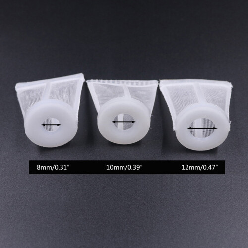 Fine Mesh Disposable Gravity Feed Spray Guns Paint Strainer Reduce Clogging 8mm