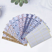 Loose-leaf Binder Journal Notebook 6-ring Budget Binder Notepad for Women Men Laser powder