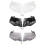 Handlebar Handguard Shield Guard Protector Windshield Hand for - F800GS 2pcs Gray 2