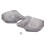 Handlebar Handguard Shield Guard Protector Windshield Hand for - F800GS 2pcs Gray 3